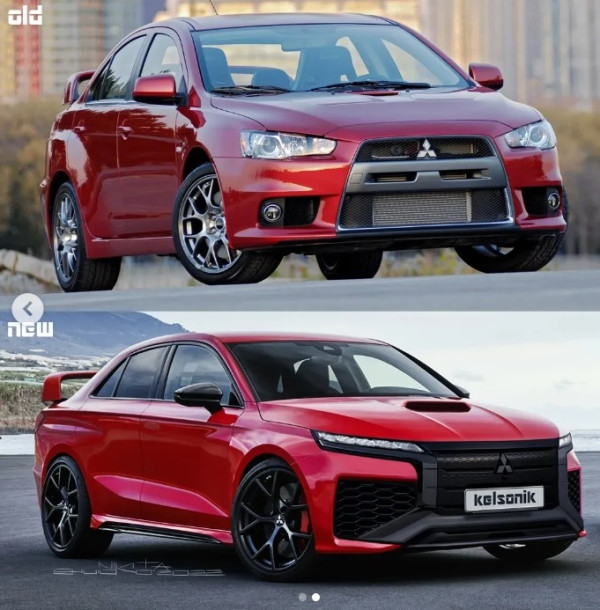 Modifikasi Digital Mitsubishi Lancer Evolution Tampang Xpander Bikin Geger