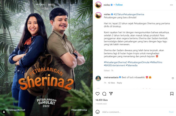 Petualangan Sherina 2 Masuk Tahap Produksi, Mira Lesmana Bocorkan Ceritanya