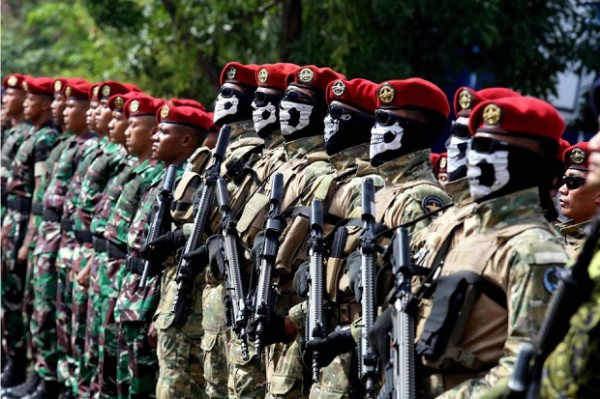 Sangar! Ini 3 Pasukan Khusus di Indonesia yang Memakai Baret Merah