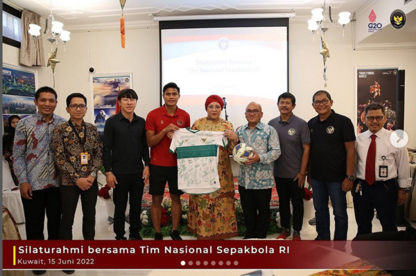 Pamit dari Kuwait, Timnas Indonesia: Terima Kasih Sudah Dilayani dengan Baik