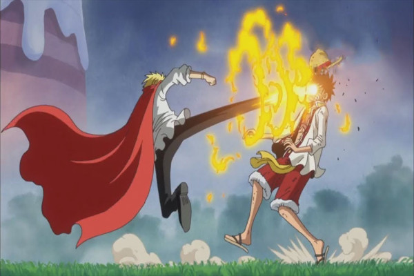 6 Karakter One Piece dengan Tendangan Kaki Terkuat