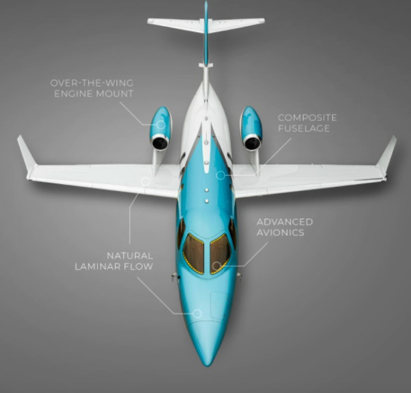 Raih Penghargaan Pesawat Kecil Terbaik, Intip Kemewahan HondaJet Elite S