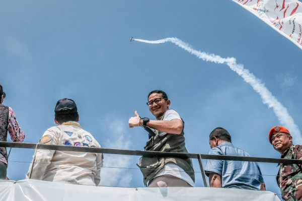 Menparekraf Sandiaga Uno: Susi Air Jambore Aviation, Atraksi Dirgantara Menarik Bagi Wisatawan