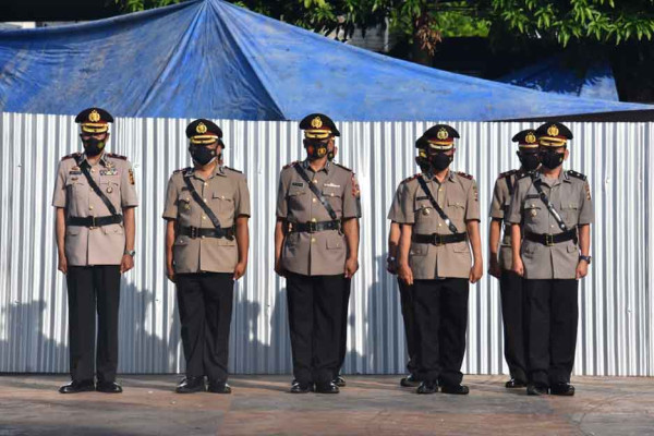 6 Perwira Polres Bogor Dirotasi, Ini Daftarnya