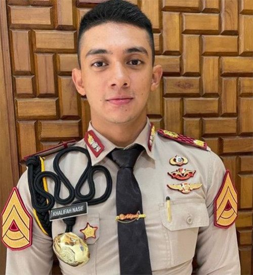 Khalifah Nasif Taruna Akpol yang Viral Anak Tunggal Bos Tambang, Ini 7 Potret Gantengnya!
