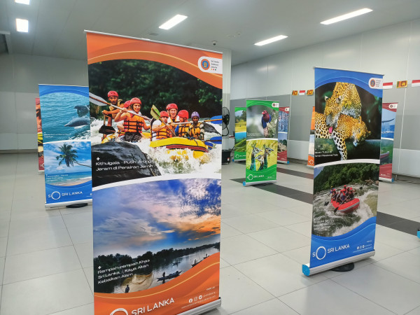 Mengintip Pesona Sri Lanka di Stasiun MRT Bundaran HI Jakarta