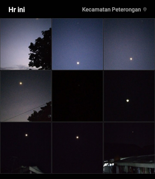 Ini Hasil Foto Warganet Berburu Fenomena Langka 5 Planet Sejajar