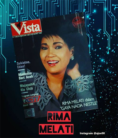 8 Potret Lawas Rima Melati dengan Gaya Rambutnya yang Ikonik