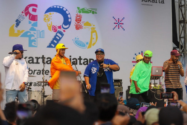 Saykoji Sukses Gebrak Panggung Perayaan HUT ke-495 Jakarta di JIS
