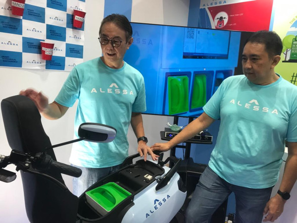 Keren Nih, Alessa eX3000 Motor Listrik Pintar Karya Anak Bangsa