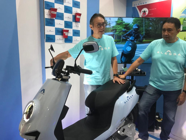 Keren Nih, Alessa eX3000 Motor Listrik Pintar Karya Anak Bangsa