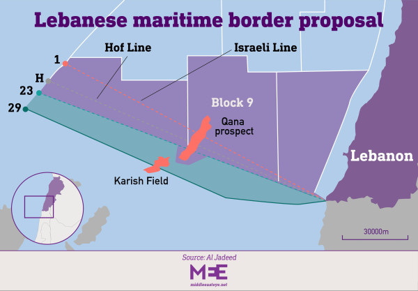 Negosiator Israel Bertemu Mediator AS Bahas Sengketa Maritim dengan Lebanon
