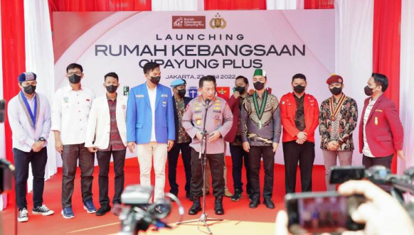 Kapolri Harap Rumah Kebangsaan Jadi Wadah Jaga Persatuan dan Kesatuan