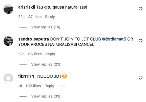 Netizen Indonesia Marah Jordi Amat Gabung Klub Malaysia: Tahu Gitu Nggak Usah Naturalisasi!