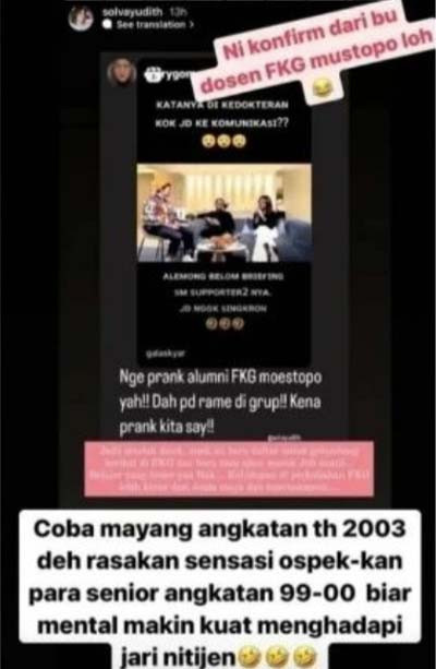 Mayang Diduga Bohong soal Diterima Kuliah di FKG dan Dapat Beasiswa, Ini Faktanya