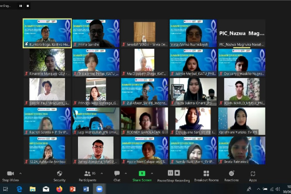 Ratusan Peserta Summer Course IPB Ikuti Kuliah Umum Pembangunan Pertanian