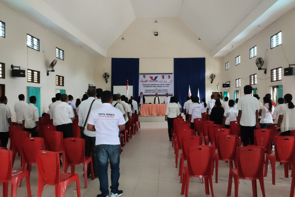 Pengurus 21 DPC Partai Perindo di Kabupaten Sikka Dilantik