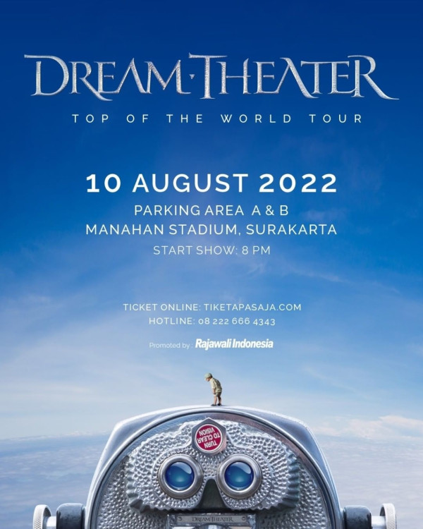 Dream Theater Gelar Konser di Stadion Manahan Solo, Segini Harga Tiketnya