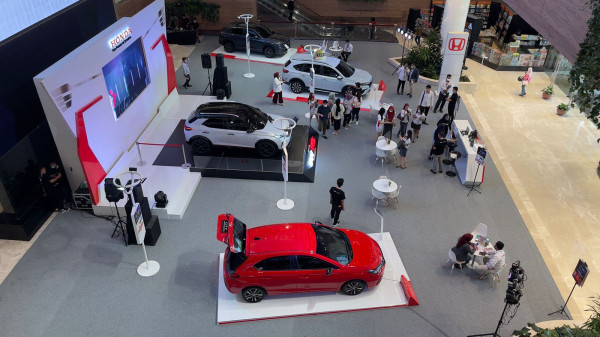 Mendekati GIIAS 2022, Honda SUV RS Tampil di Kota Medan