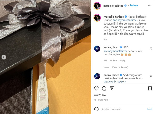 Ello Umumkan sang Istri Hamil Anak Pertama Tepat di Hari Ulang Tahun