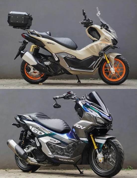 Honda ADV 160 Modifikasi dari Katros Garage Keren Abis, Bisa Ditiru