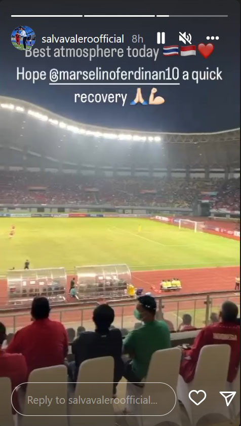 Marselino Ferdinan Cedera, Pelatih Thailand U-19 Tulis Pesan Menyentuh