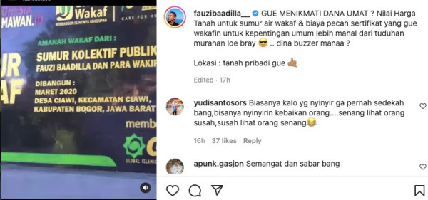 Fauzi Baadilla Beberkan Bukti Ini setelah Dituding Nikmati Dana Umat ACT