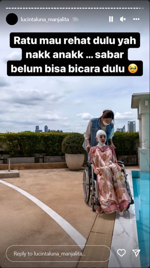 Kondisi Terkini Lucinta Luna usai Jalani Operasi Potong Leher, Belum Bisa Makan dan Bicara