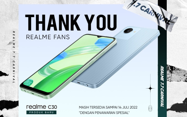 Turun Harga Jadi Rp1,3 Jutaan, Ini 5 Keunggulan realme C30