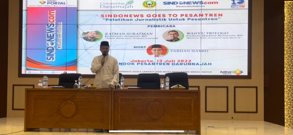 SINDOnews Goes to Pesantren Sapa Santri dan Mahasiswa Universitas Darunnajah Jakarta
