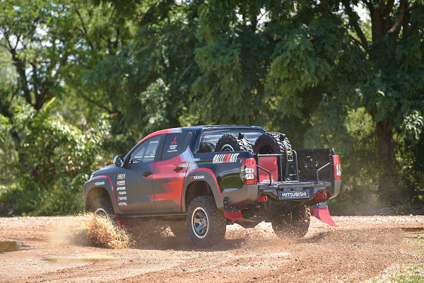 Mitsubishi Triton Ralliart Jalani Uji Coba Ekstrem buat Balapan di Thailand