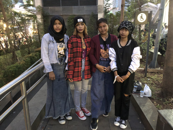 Malam Mingguan di Citayam Fashion Week, Begini Gaya ABG Cibitung