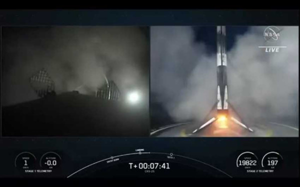 SpaceX Luncurkan Kargo CRS 25 ke Stasiun Luar Angkasa Internasional, Bawa 2.630 Kg Logistik