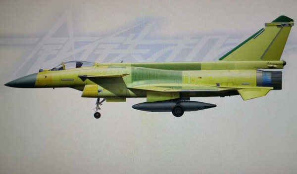Tiru Pesawat F-16 AS, Jet Tempur J-10 China Pakai Konfigurasi Tulang Belakang Besar