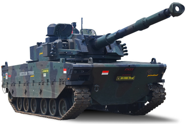 Spesifikasi Harimau Medium Tank, Kendaraan Tempur Pindad yang Dilengkapi Senapan Mesin