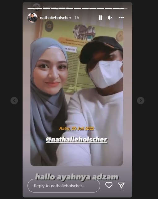 Unggah Foto Bareng Sule saat Sidang Cerai Perdana, Nathalie Holscher Tulis Pesan Begini