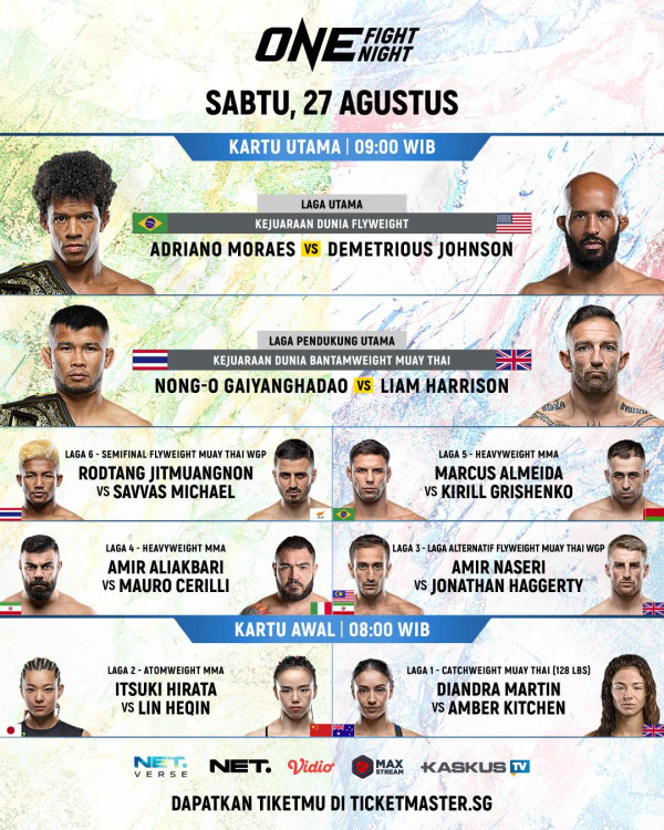 Masuki Era Baru, ONE Championship Siap Sajikan Pertarungan Terbesar