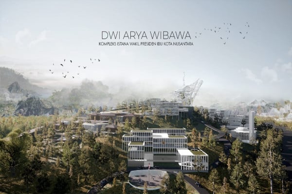 Dwiarya Wibawa: Rancang Bangun Kompleks Istana Wapres di IKN Nusantara