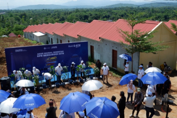 BTN Akad Massal KPR Subsidi di Kabupaten Maros