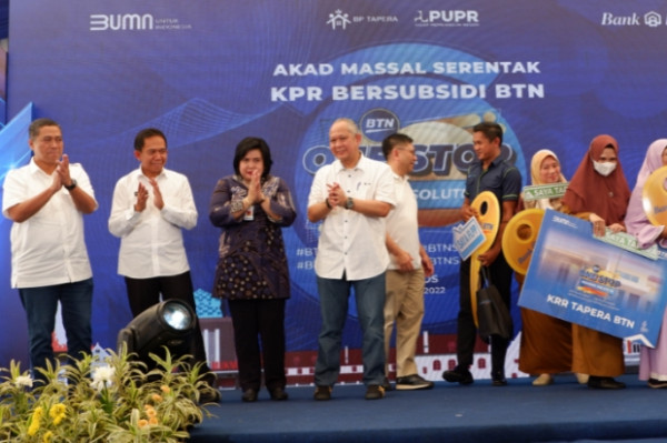 BTN Akad Massal KPR Subsidi di Kabupaten Maros
