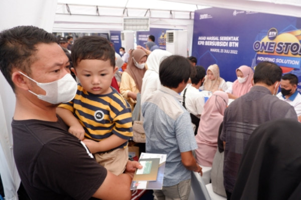 BTN Akad Massal KPR Subsidi di Kabupaten Maros