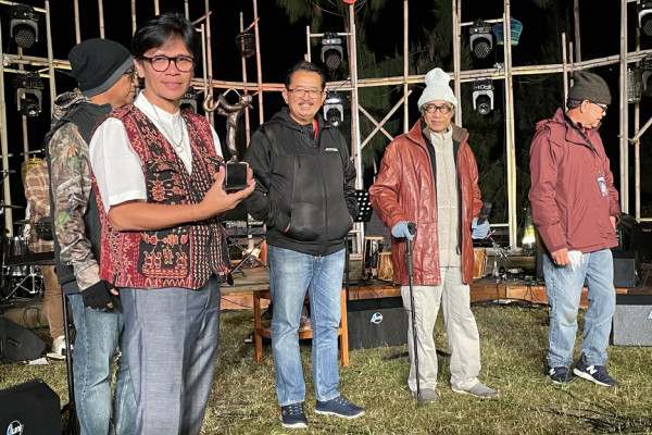 Penampilan Andien Berhasil Pukau Penonton Jazz Gunung Bromo 2022
