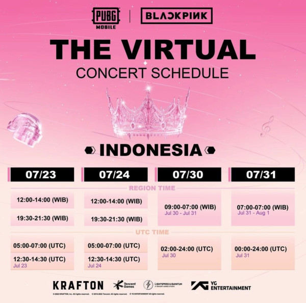 Cara Nonton Konser BLACKPINK Melalui PUBG, Awas Ketinggalan!