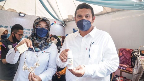 Gernas BBI 2022 Kalsel : Pertamina Dukung Percepatan Pemulihan UMKM Pasca Covid-19
