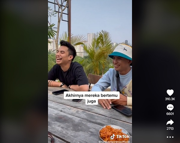 Niko Al Hakim Temui Tukang Jamu Viral, Netizen: Akhirnya Bertemu Juga Sama Kembaran