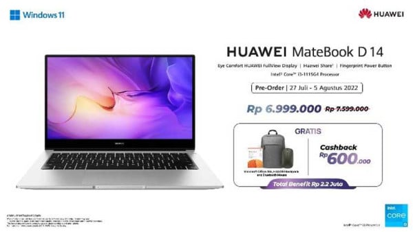 Huawei Luncurkan Produk Smart Office 2022, Ini 3 Perangkat yang Hadir di Indonesia