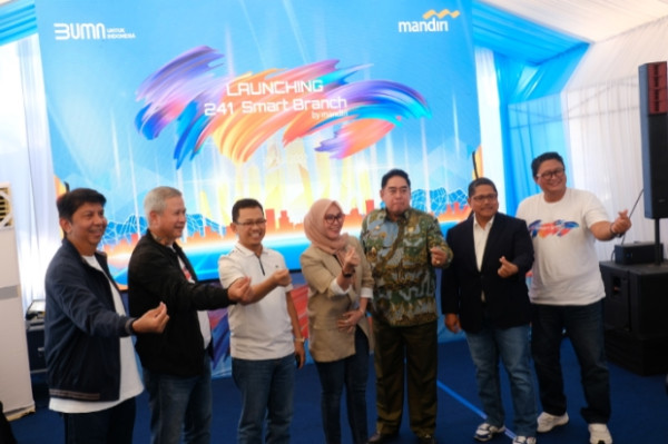 Bank Mandiri Digitalkan 241 Cabang Serentak di Seluruh Indonesia