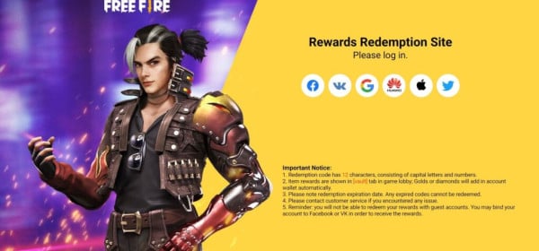 Kode Redeem FF Free Fire, Sabtu 30 Juli 2022, Mabar Seru dengan Klaim Lebih Dulu