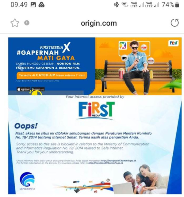 Steam, Epic Games, Counter Strike, Dota, dan Origin Kena Blokir, BlokirKOMINFO Bergema di Twitter