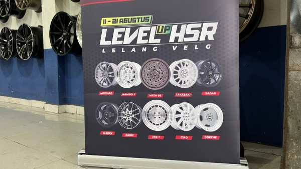 Ramaikan GIIAS 2022, Velg Keren HSR Wheel Tebar Diskon dan Promo Menarik